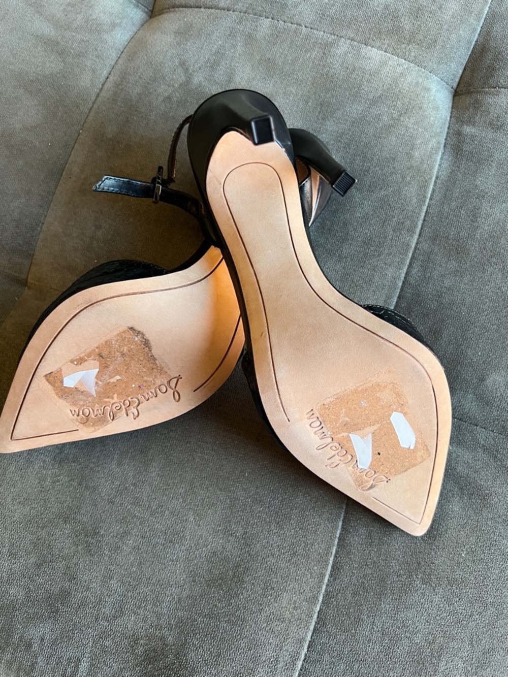 Sam Edelman black closed toe heels size 8.5 M - Picture 3 of 4